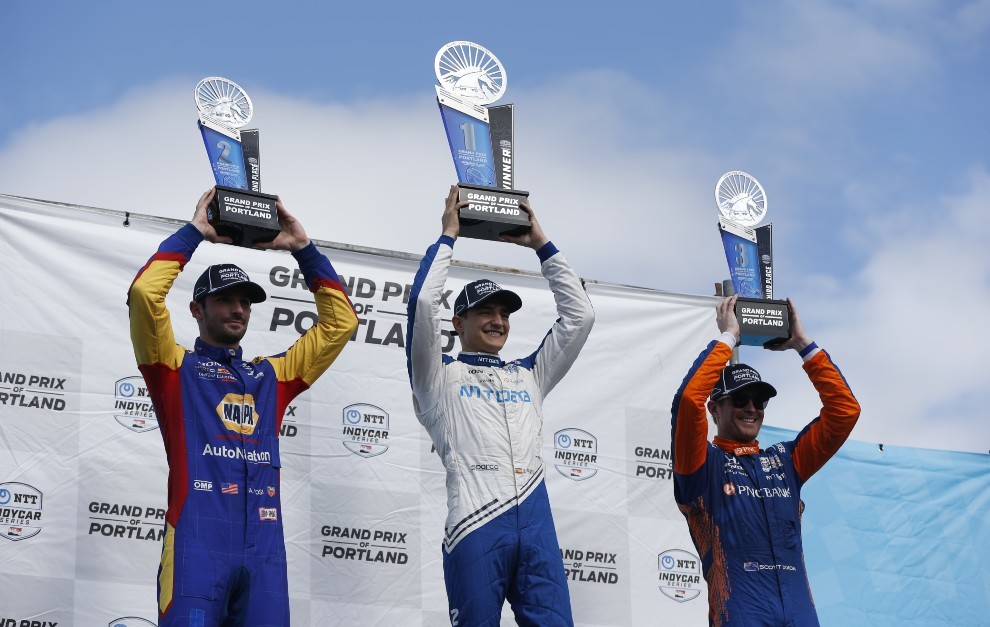 Alex Palou - Portland GP - victoria - Indycar - Ganassi