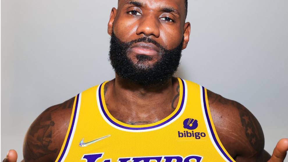 La nueva camiseta de los Lakers con el patrocinio de Bibigo