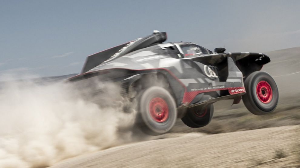 Carlos Sainz - Dakar 2022 - Audi - Audi RS Q e-tron - Entrevista MARCA