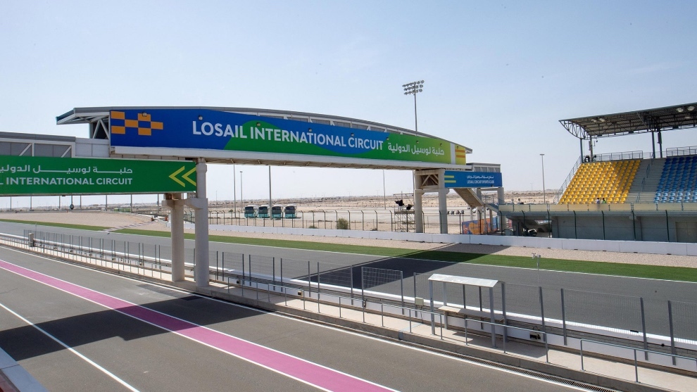 El Circuito Internacional de Losail de Qatar albergará a la Fórmula 1 del19 al 21 de noviembre