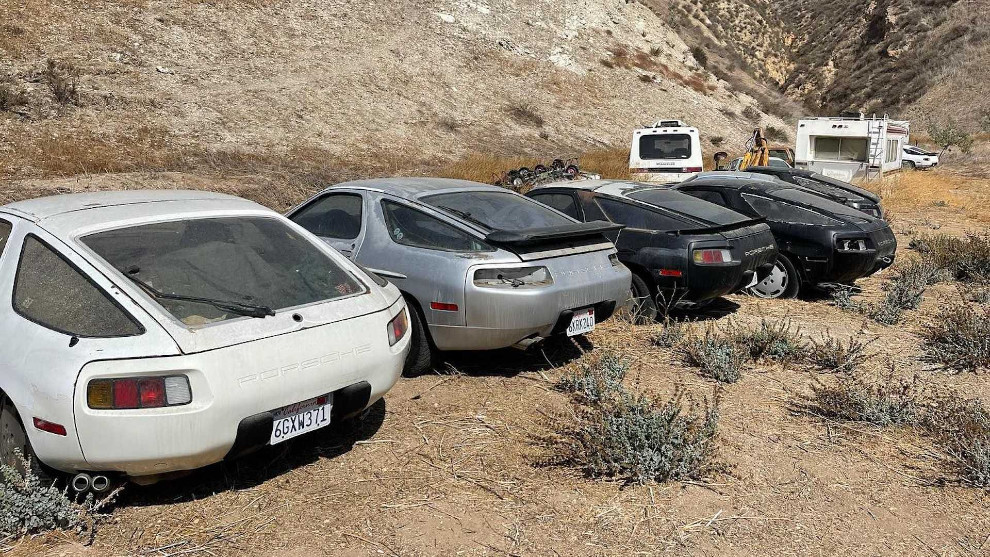 Porsche 928 - Abandonados en el desierto - California