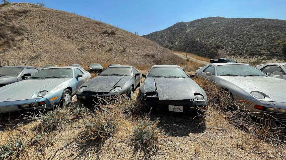 Porsche 928 - Abandonados en el desierto - California