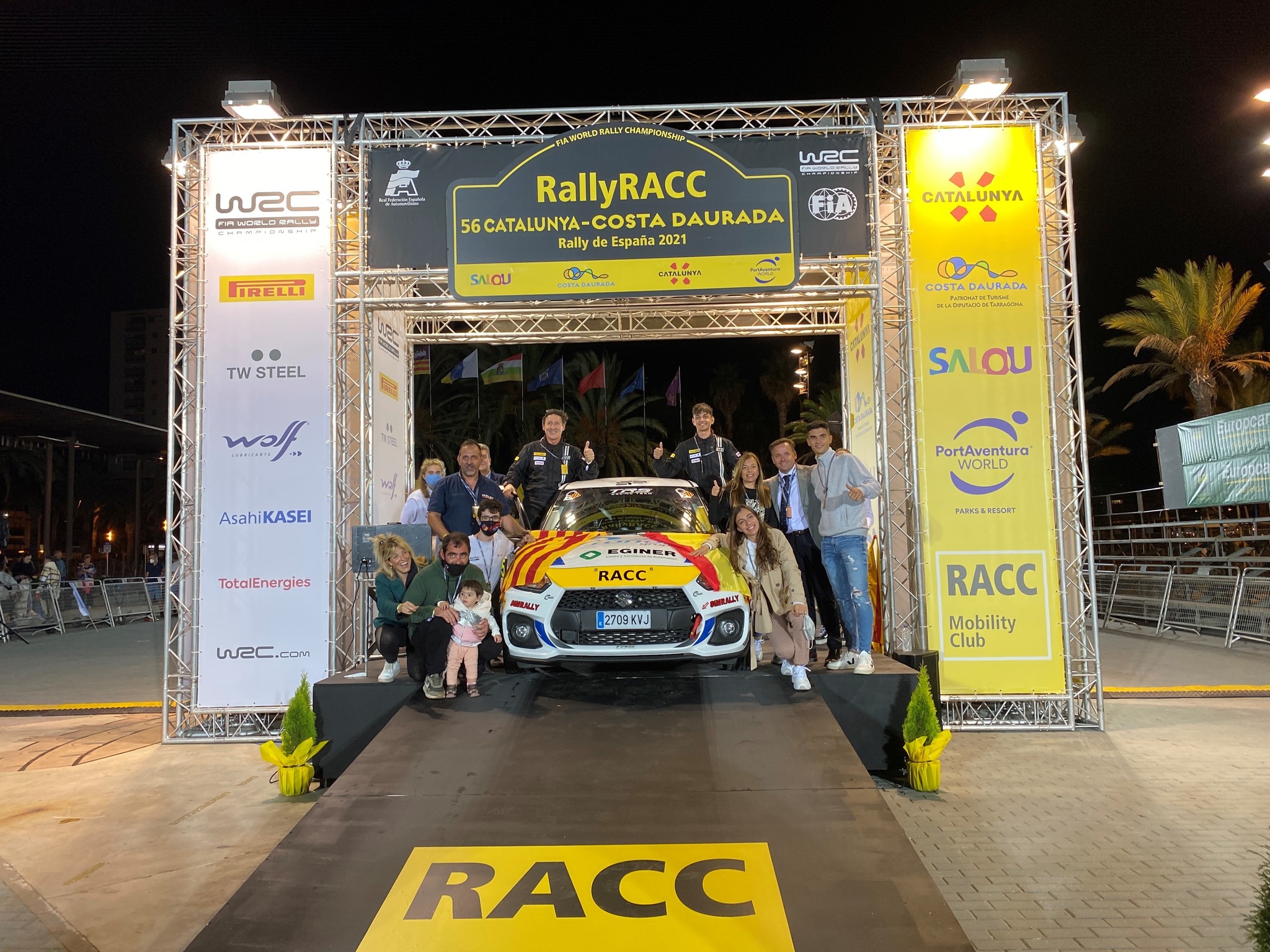 Sergi Prez, de 17 aos, el debutante ms joven en el Rally RACC Catalua 2021