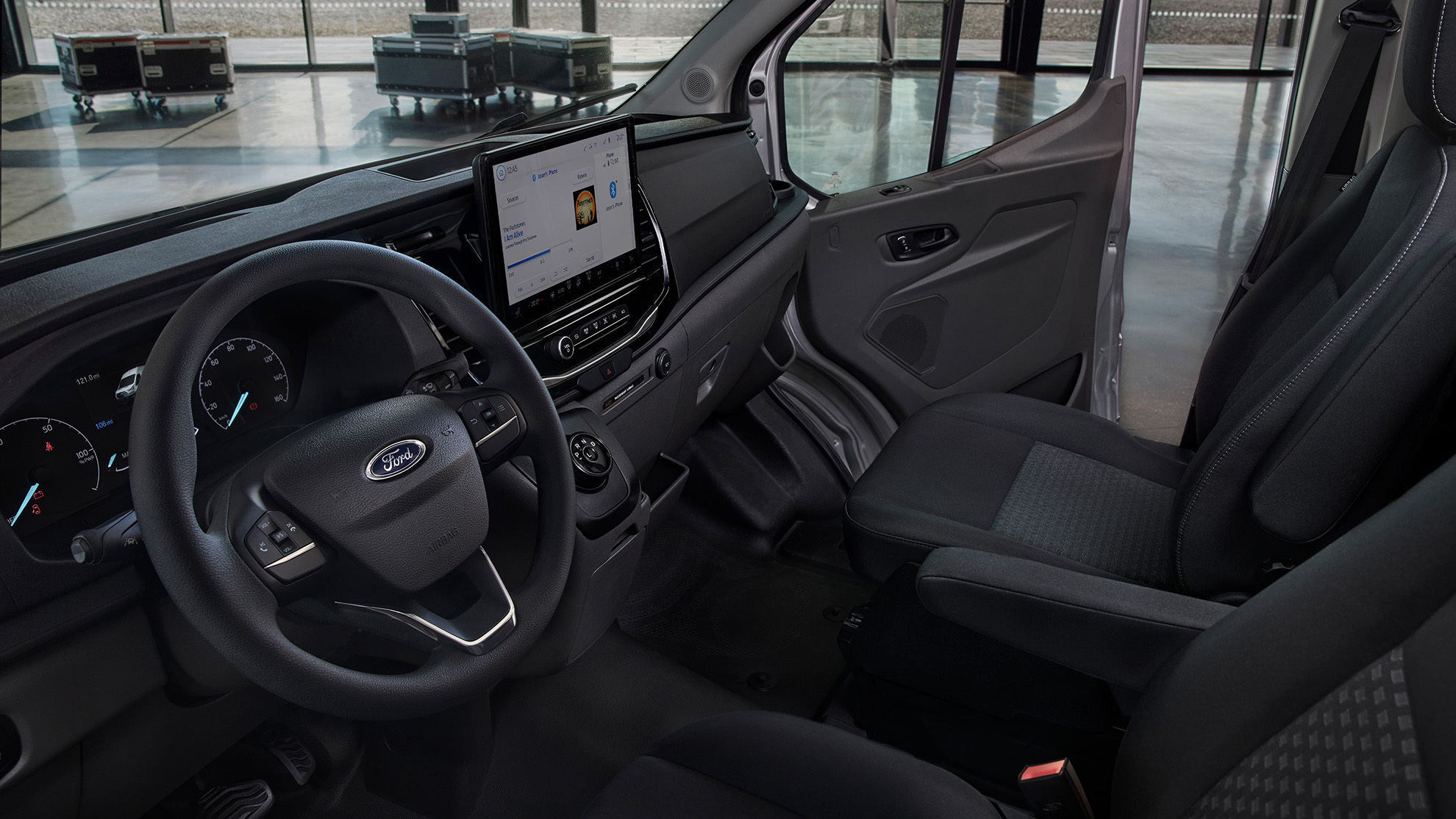 Ford E-Transit - furgoneta electrica - Ford telematics - FordLive