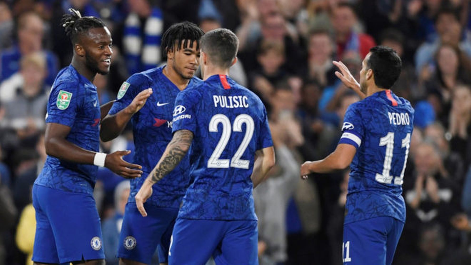 Chelsea vs Southampton in the Carabao Cup