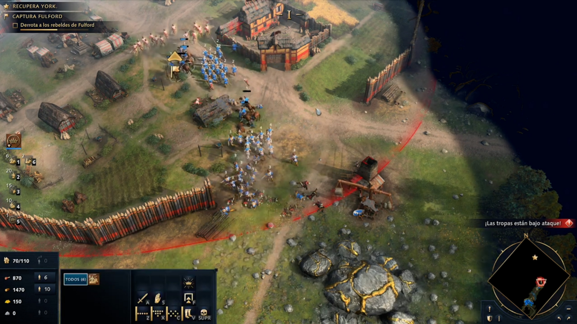 Campaa en Age of Empires IV