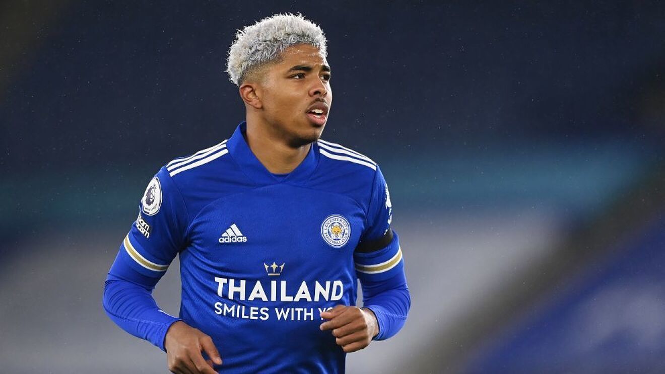 Wesley Fonana with Leicester City