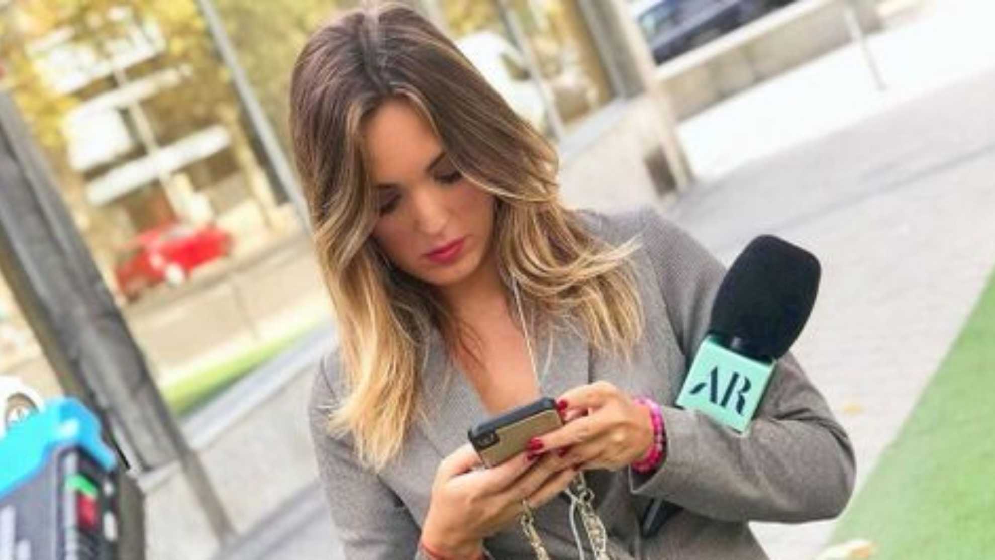 Marta Riesco, reportera de El programa de Ana Rosa.