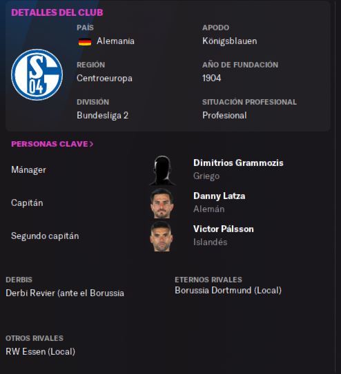 El Schalke, en Segunda alemana