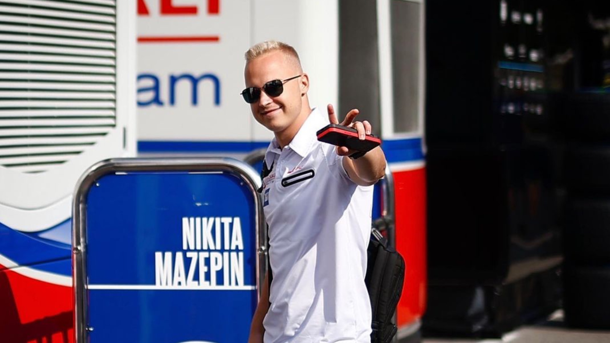 Nikita Mazepin en Monza 2021.