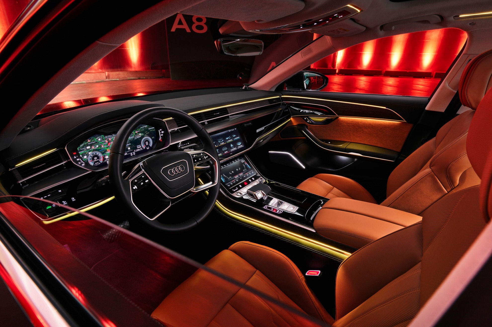 Audi A8 2022 - buque insignia - berlina de representacion - estandarte - A8 TFSIe