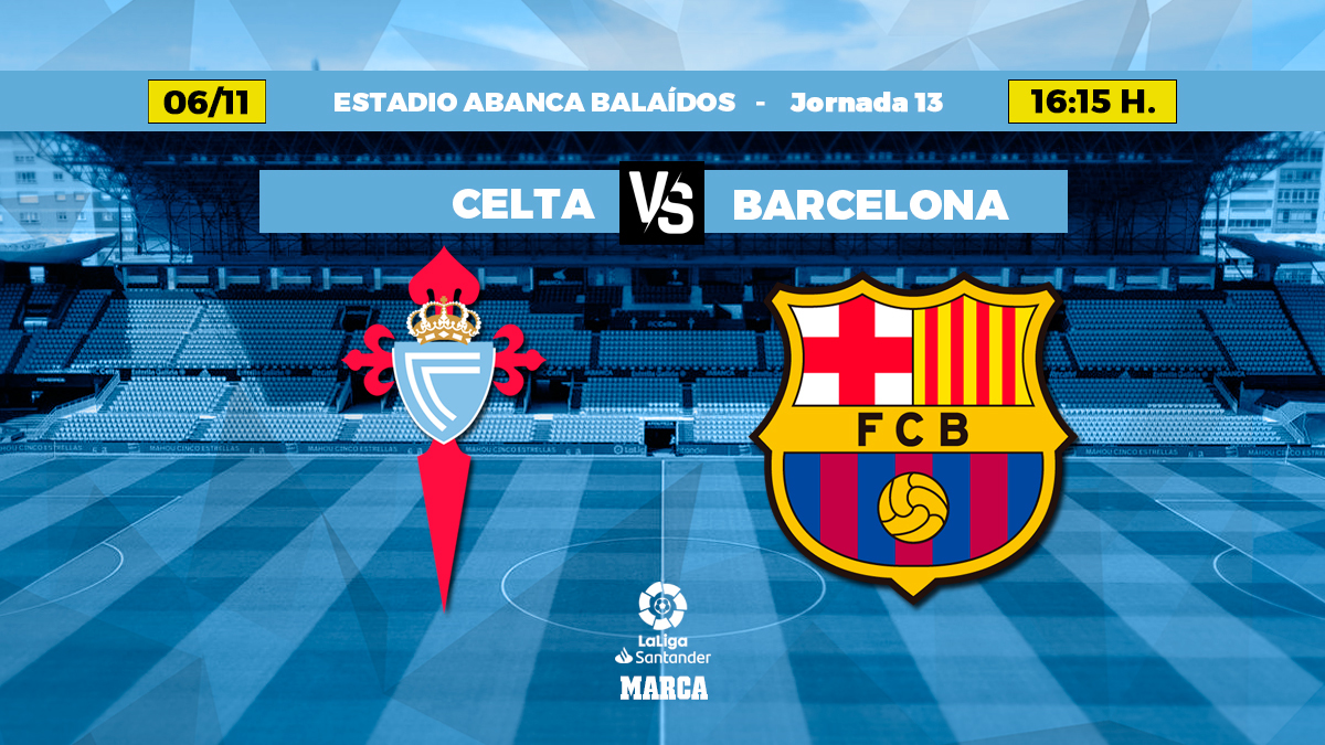 Celta - Barcelona:  resumen, resultado y goles