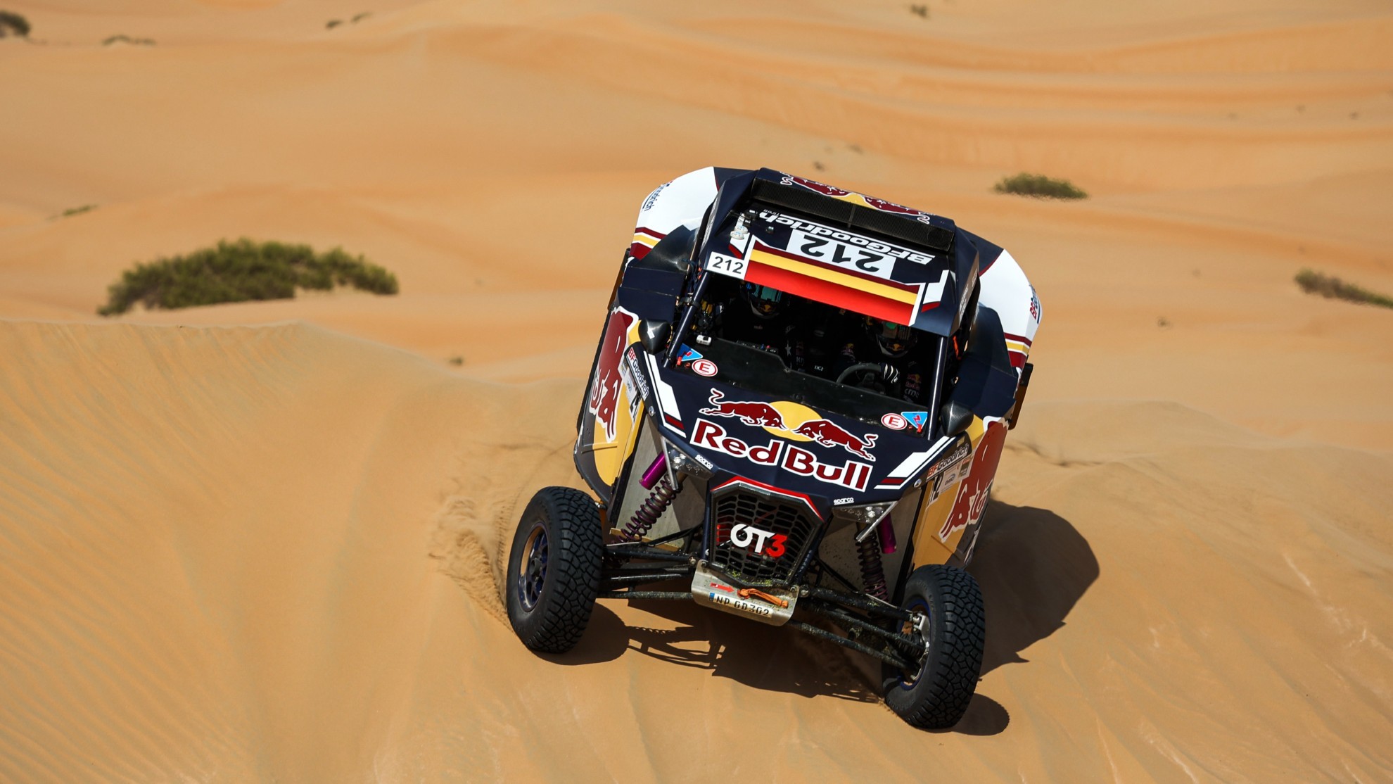 Abu Dhabi Desert Challenge - Cristina Gutierrez - T3 - Red Bull - primera etapa - raids