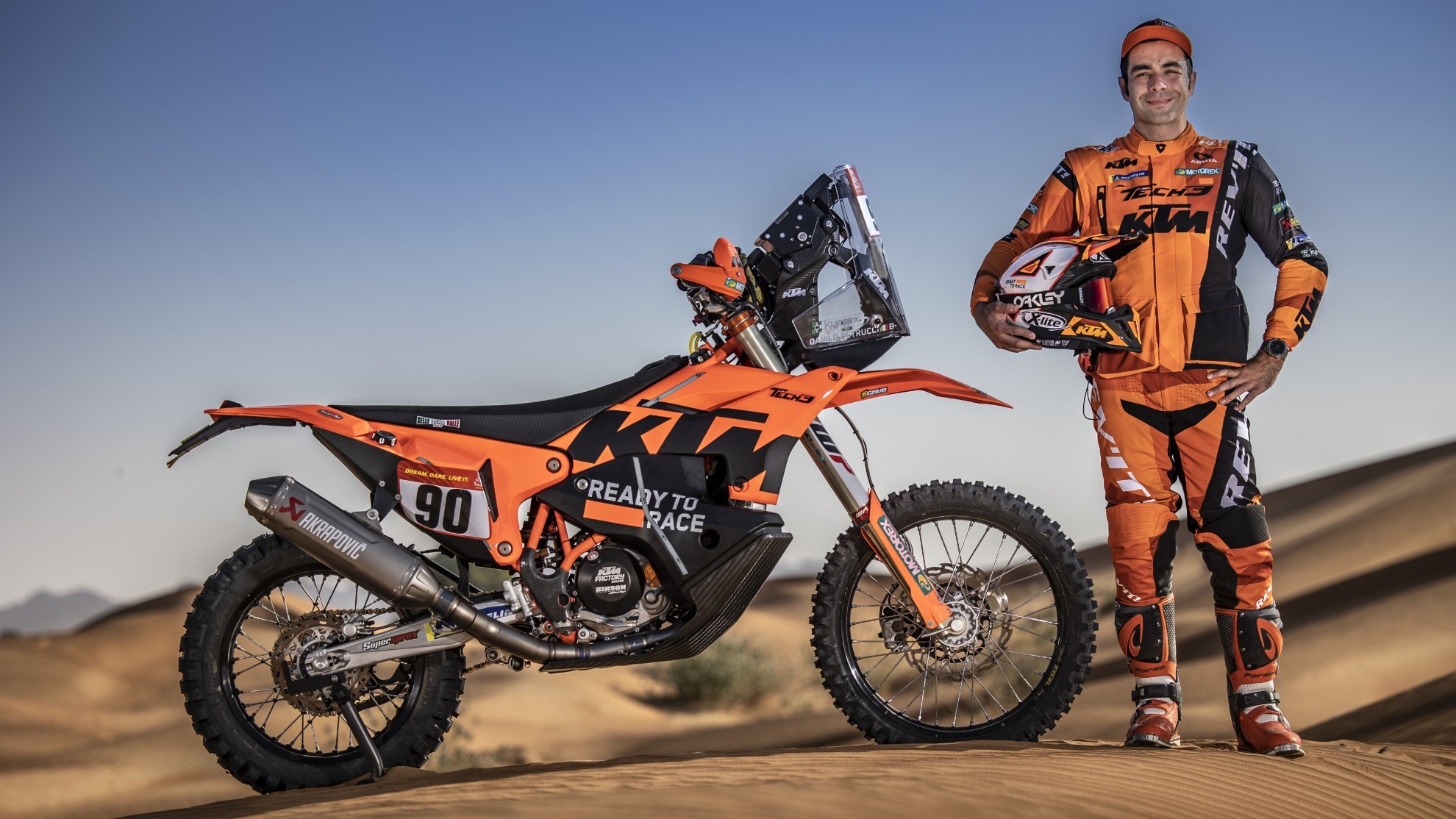 Danilo Petrucci - Dakar 2022 - KTM - fichaje oficial - Tech3 KTM Rally - MotoGP