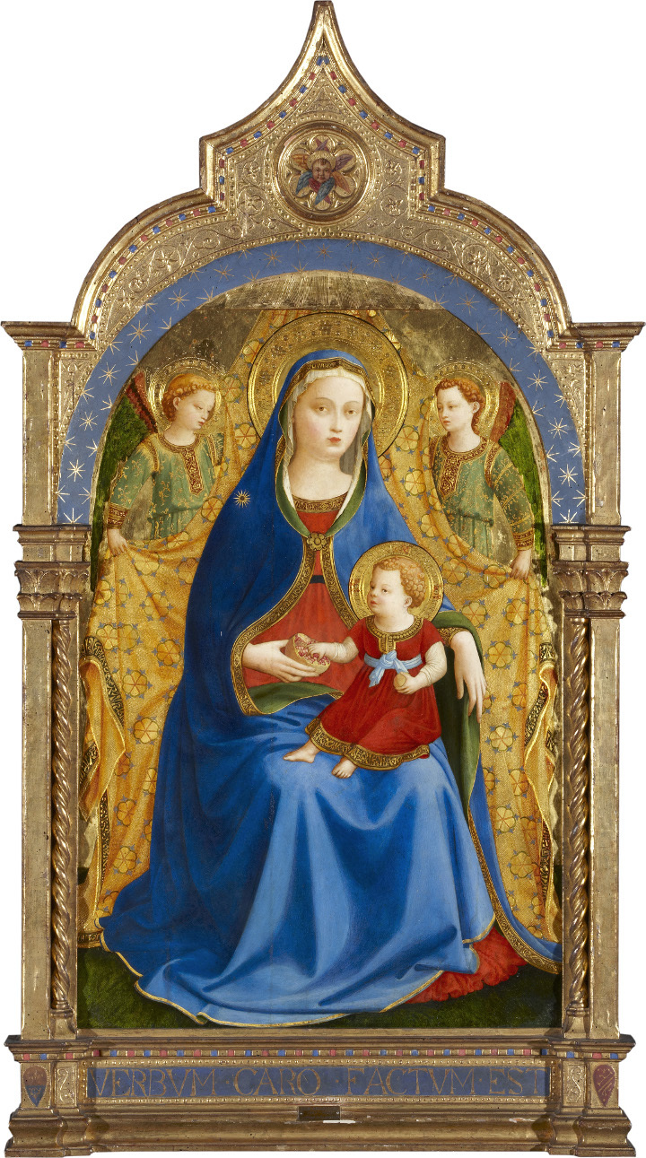 'La virgen de la granada' de Fra Angelico /