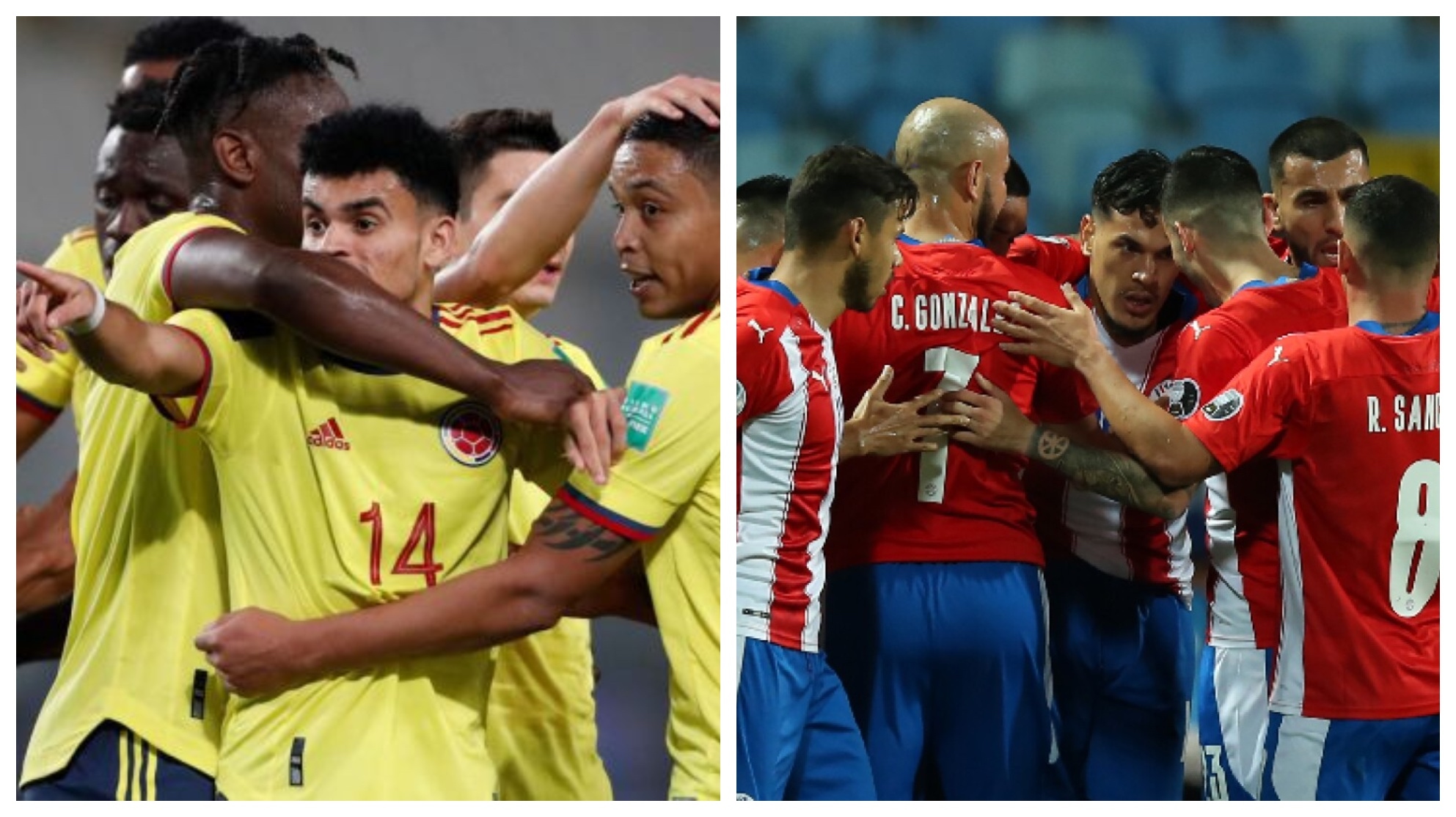 Colombia - Paraguay, en directo