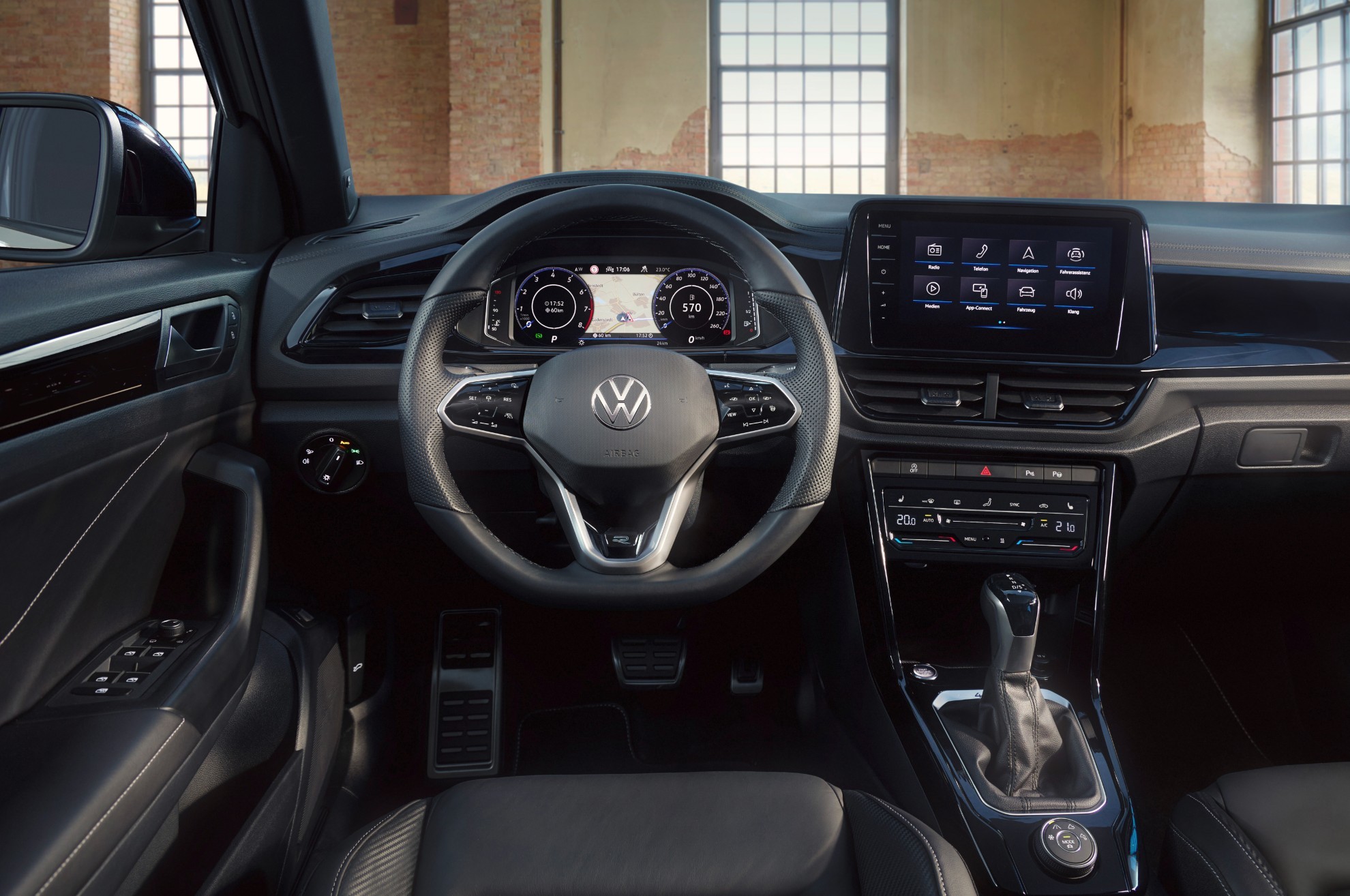 Interior del nuevo Volkswagen T-Roc 2022