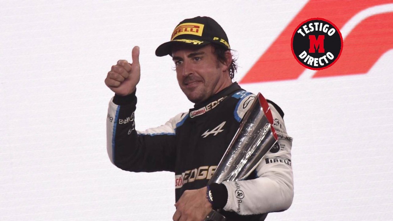 Fernando Alonso y su podio más esperado: "Fue raro, no sabía cómo comportarme"