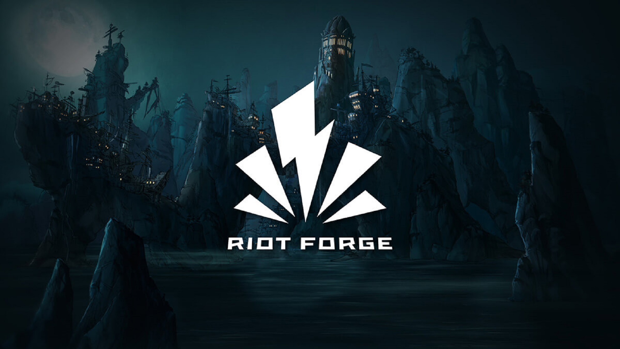 Logo de Riot Forge.