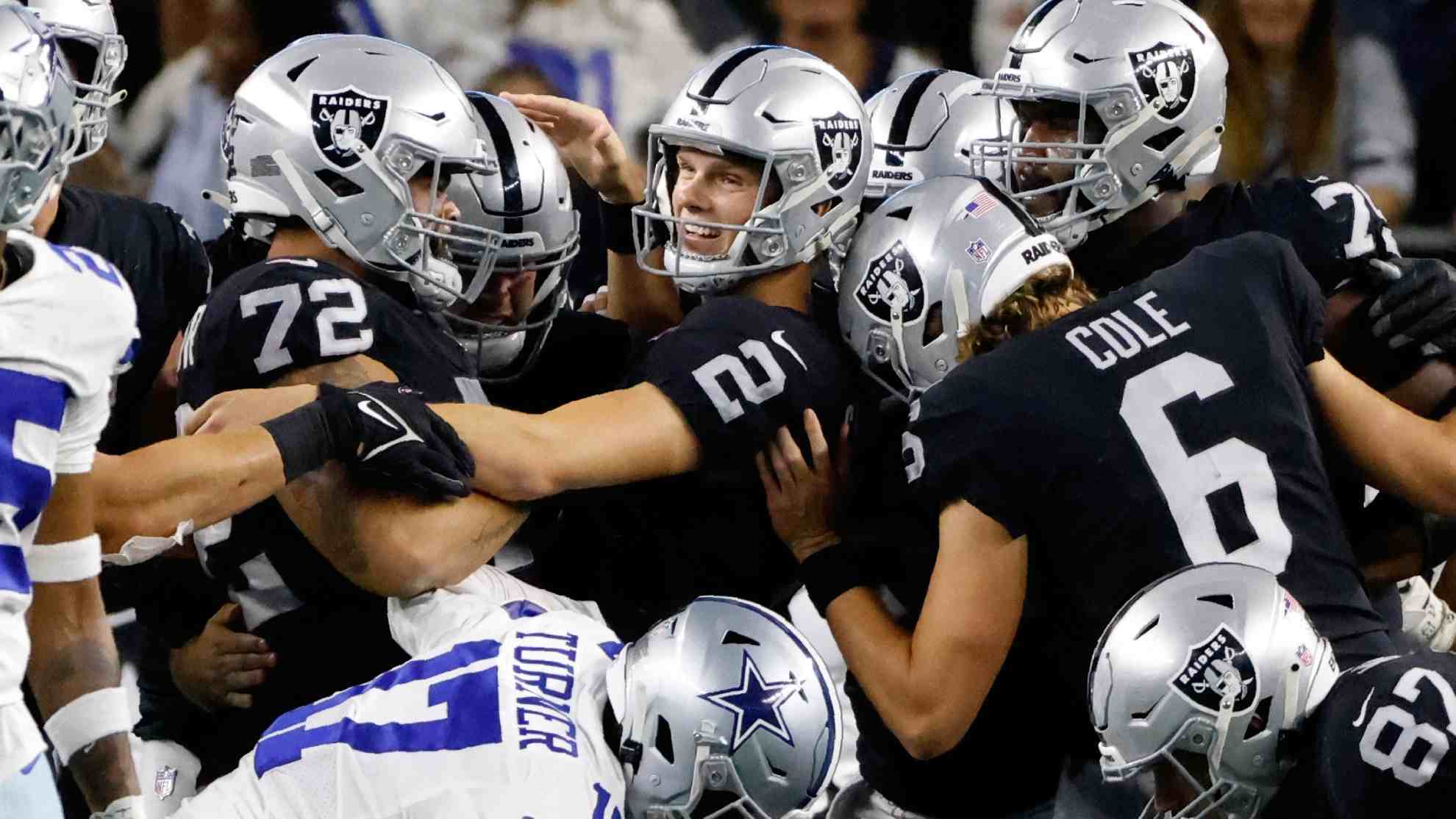 Thanksgiving NFL Game: Las Vegas Raiders upset the odds and beat Cowboys on  Thanksgiving