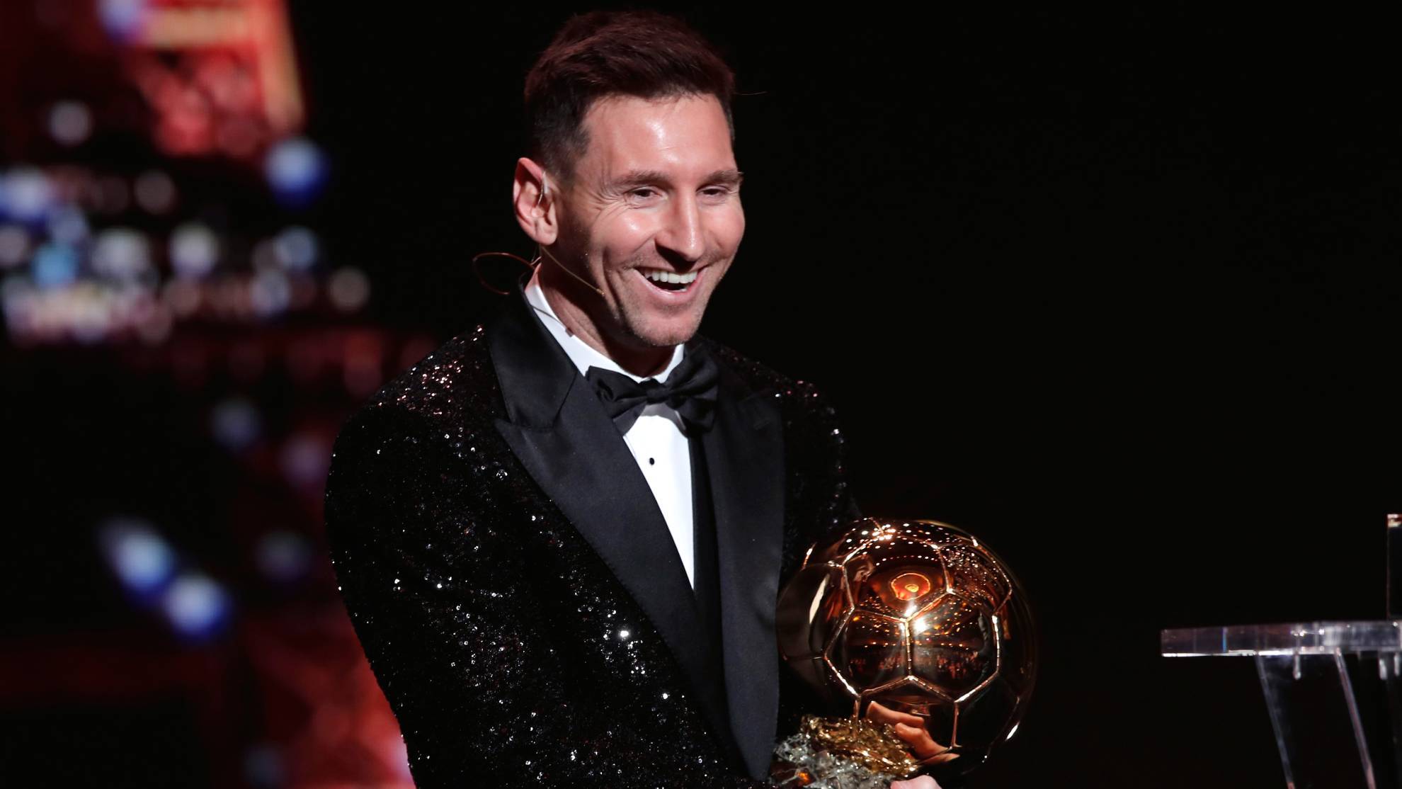 Messi sostiene su séptimo Balón de Oro