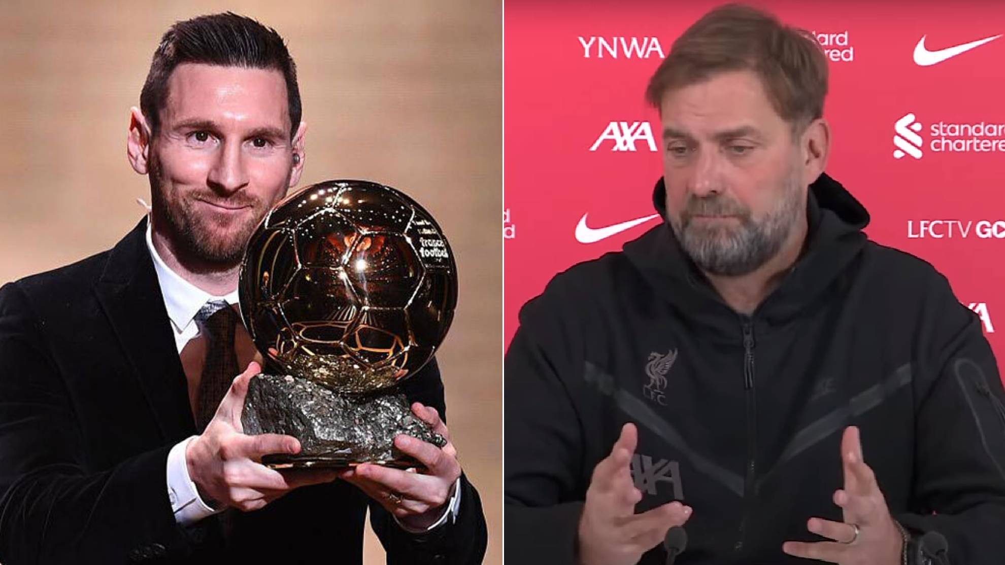 Klopp se suma a la polémica del Balón de Oro de Messi: "Es vuestra culpa"