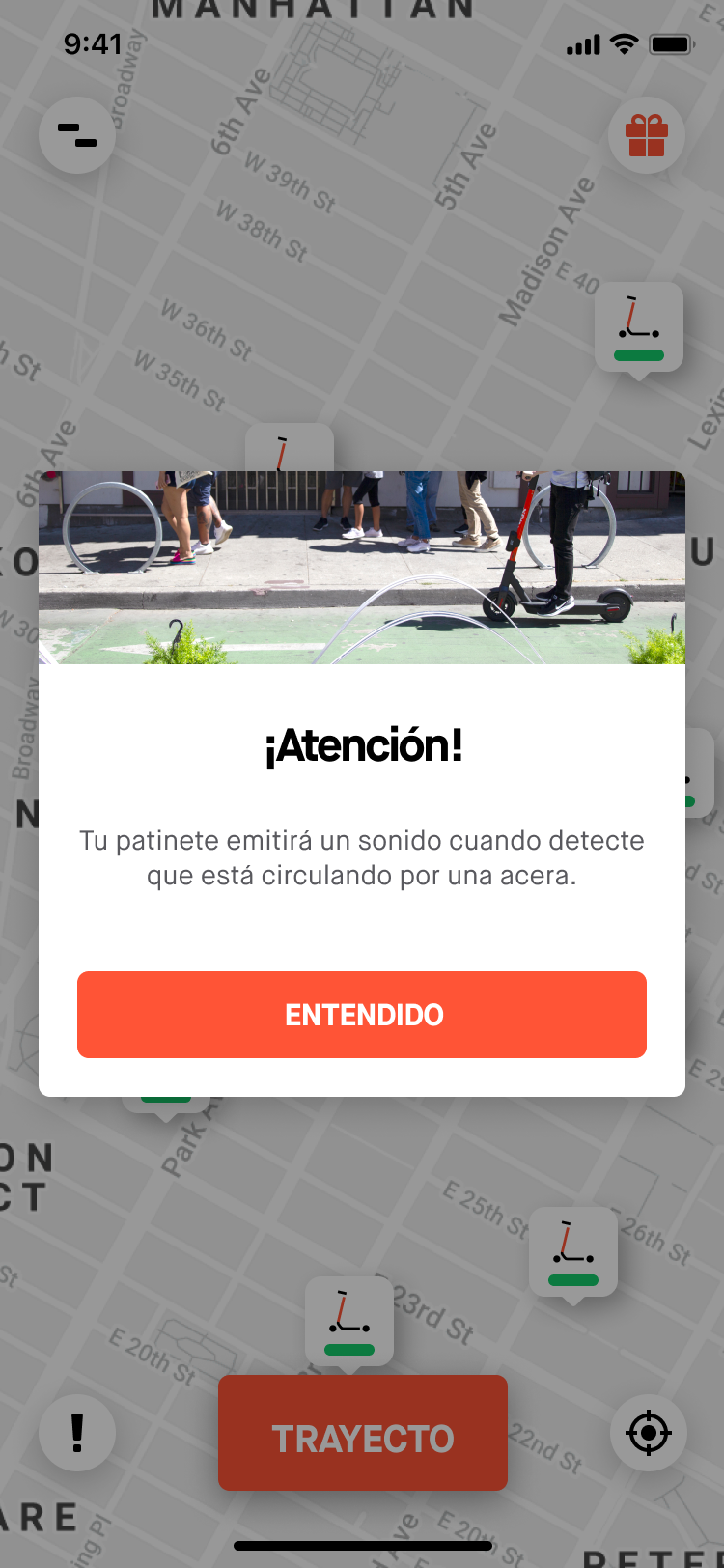 Spin Insight Level 2 - patinete antiaceras - inteligencia artificial - machine learning - alerta