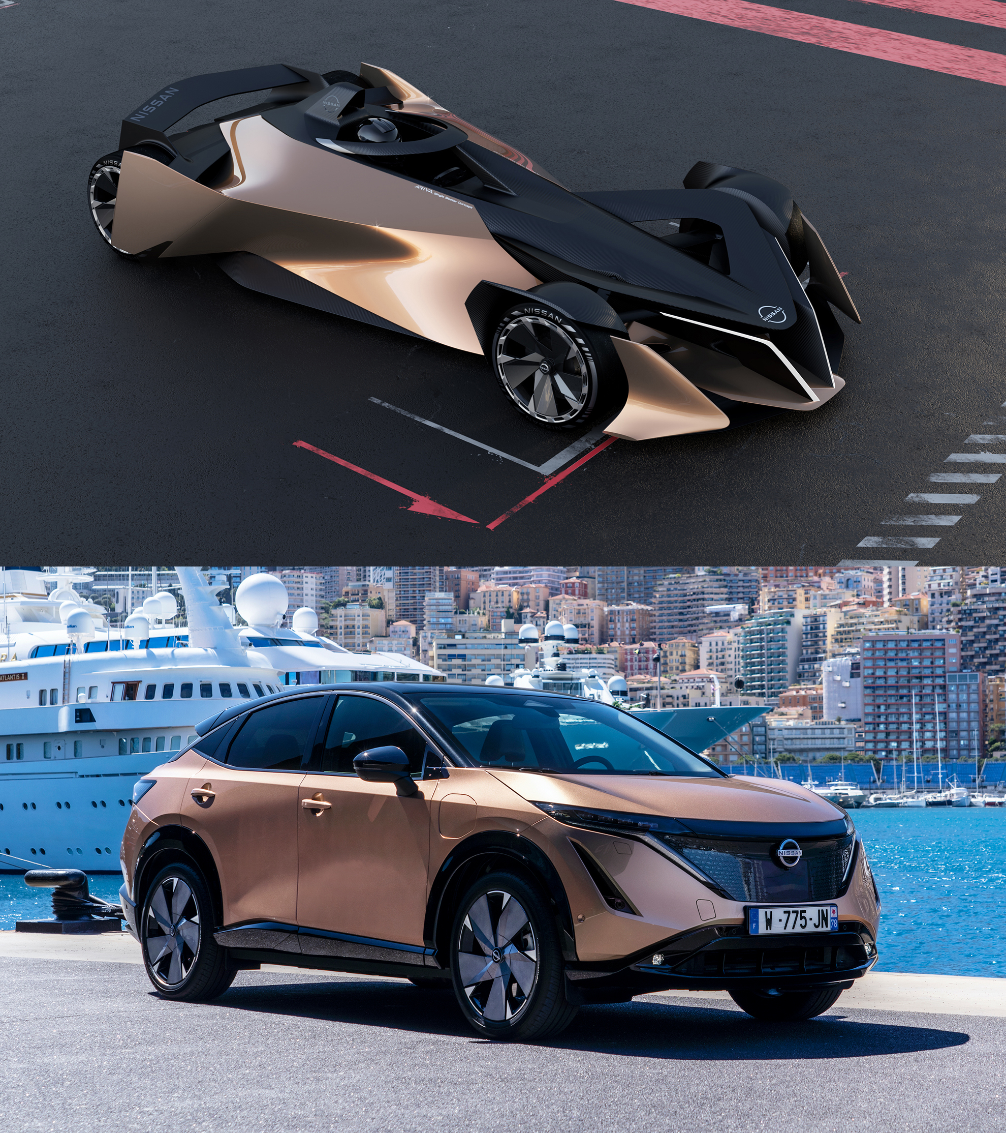 Nissan Ariya Single Seater Concept - prototipo - formula e - crossover - diseo