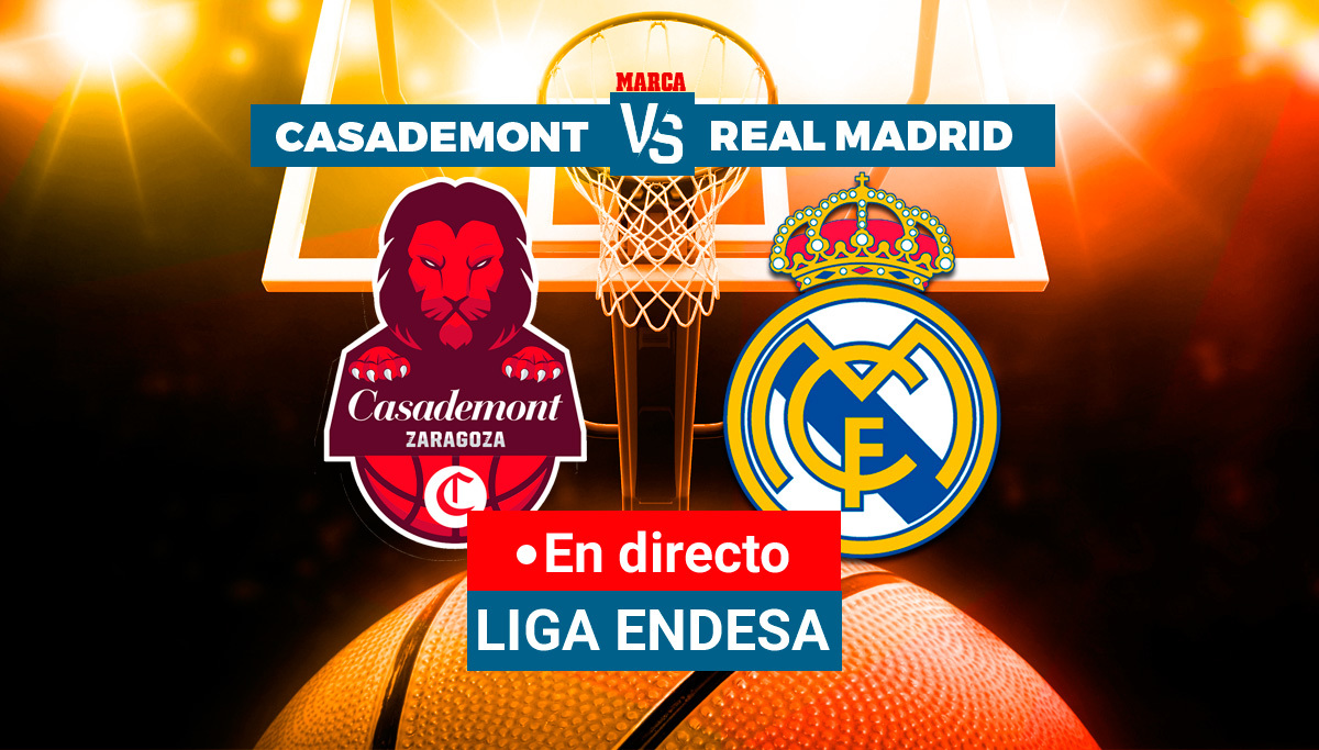 Casademont Zaragoza - Real Madrid en directo