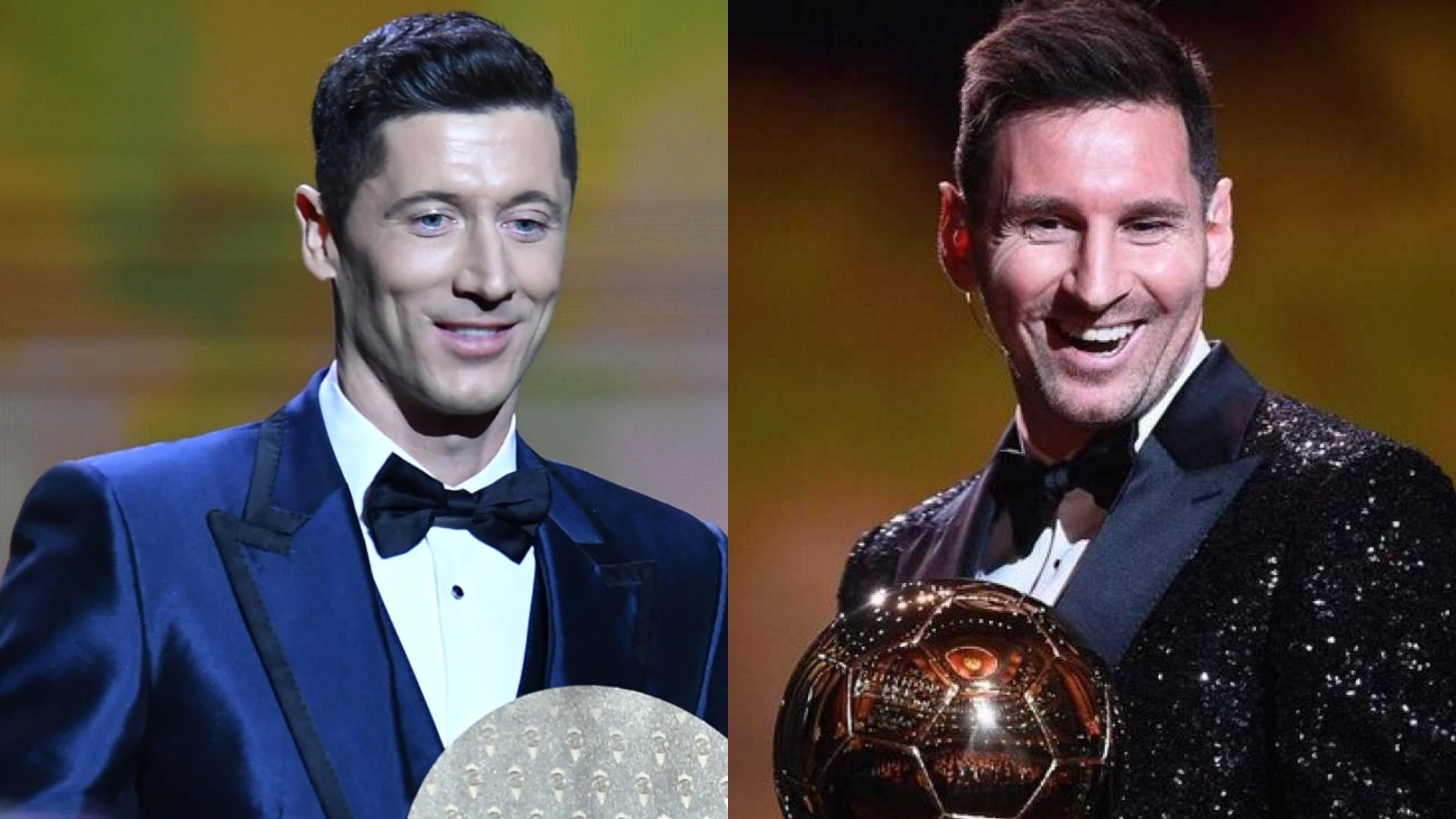 Lewandowski y Leo Messi.