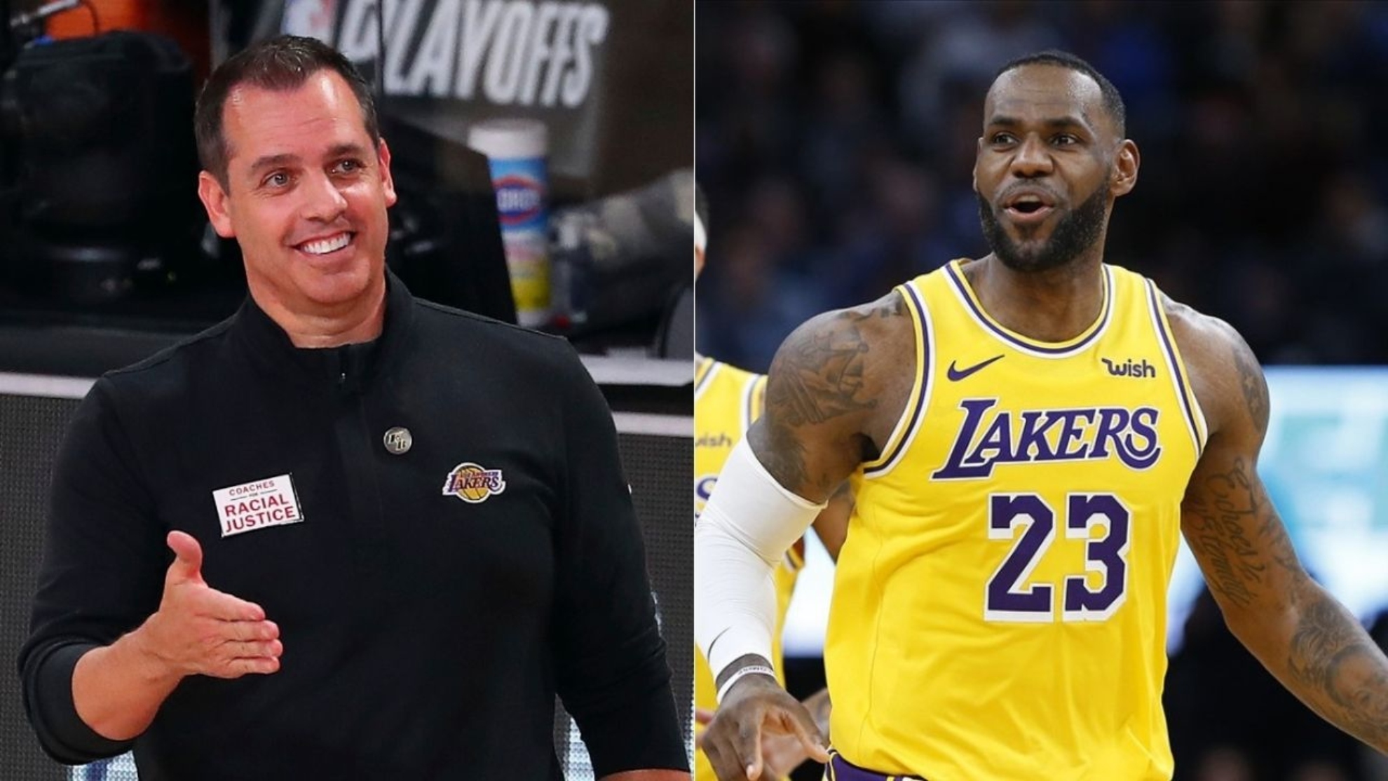 LeBron James shields Frank Vogel from criticism, fires back at Lakers  players | Marca