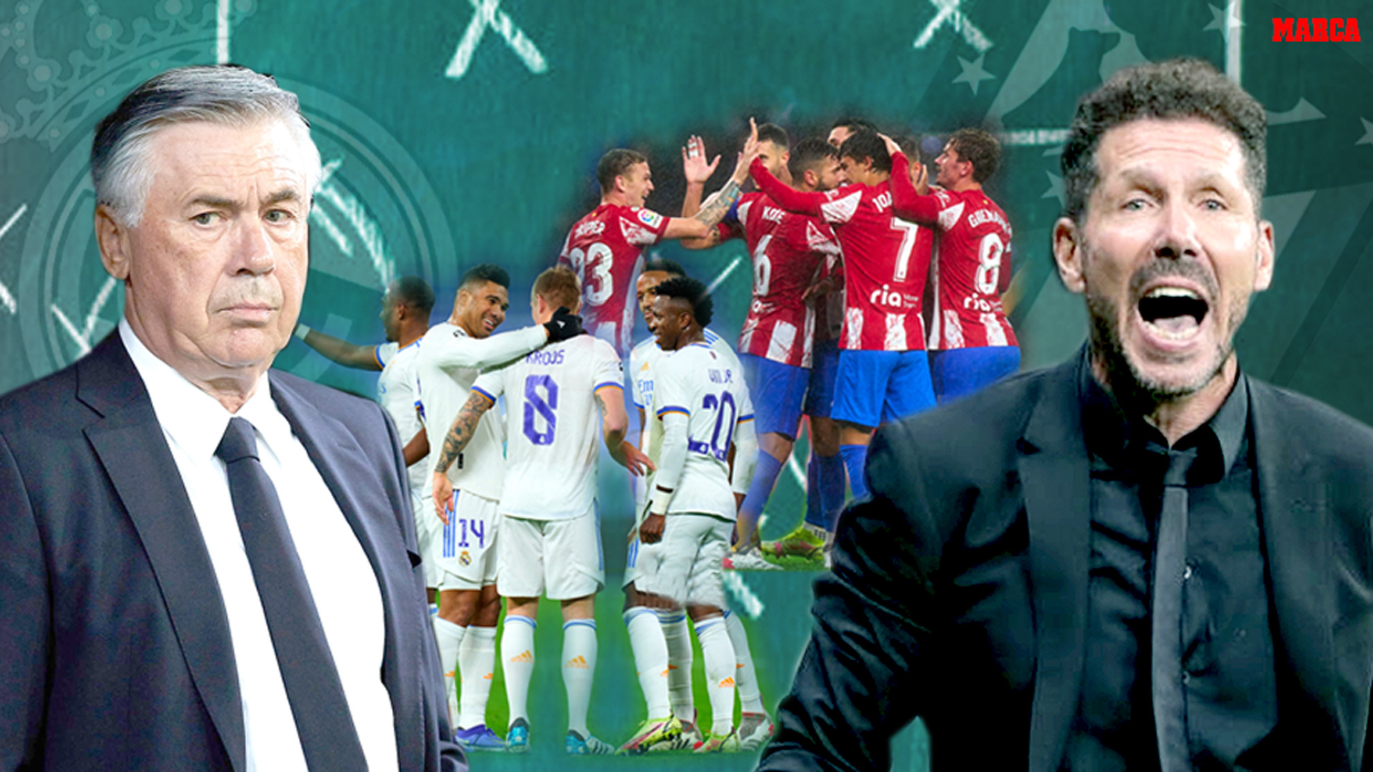 Las claves tácticas que pueden decidir el Real Madrid - Atlético de Madrid