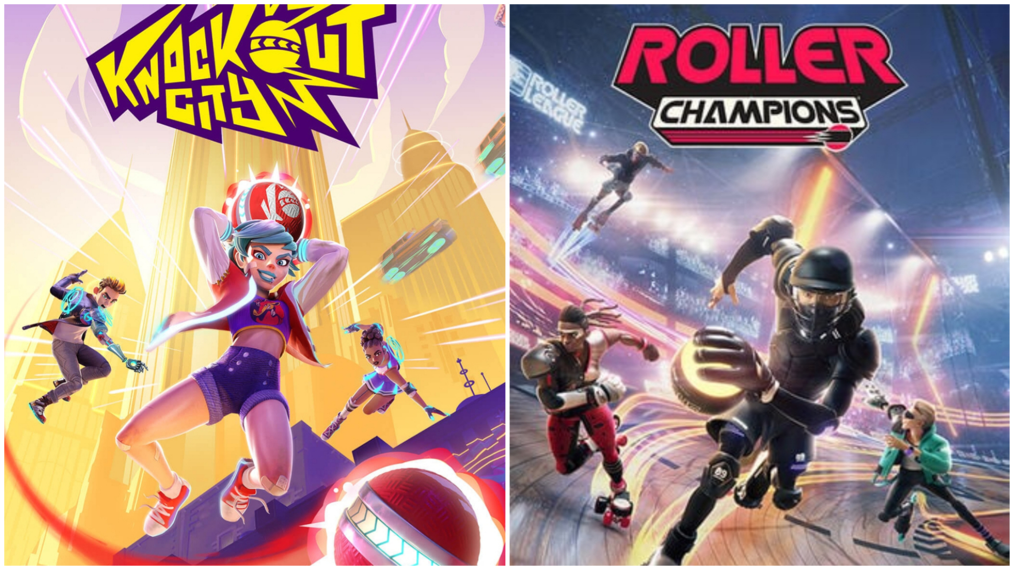 Knockout City y Roller Champions