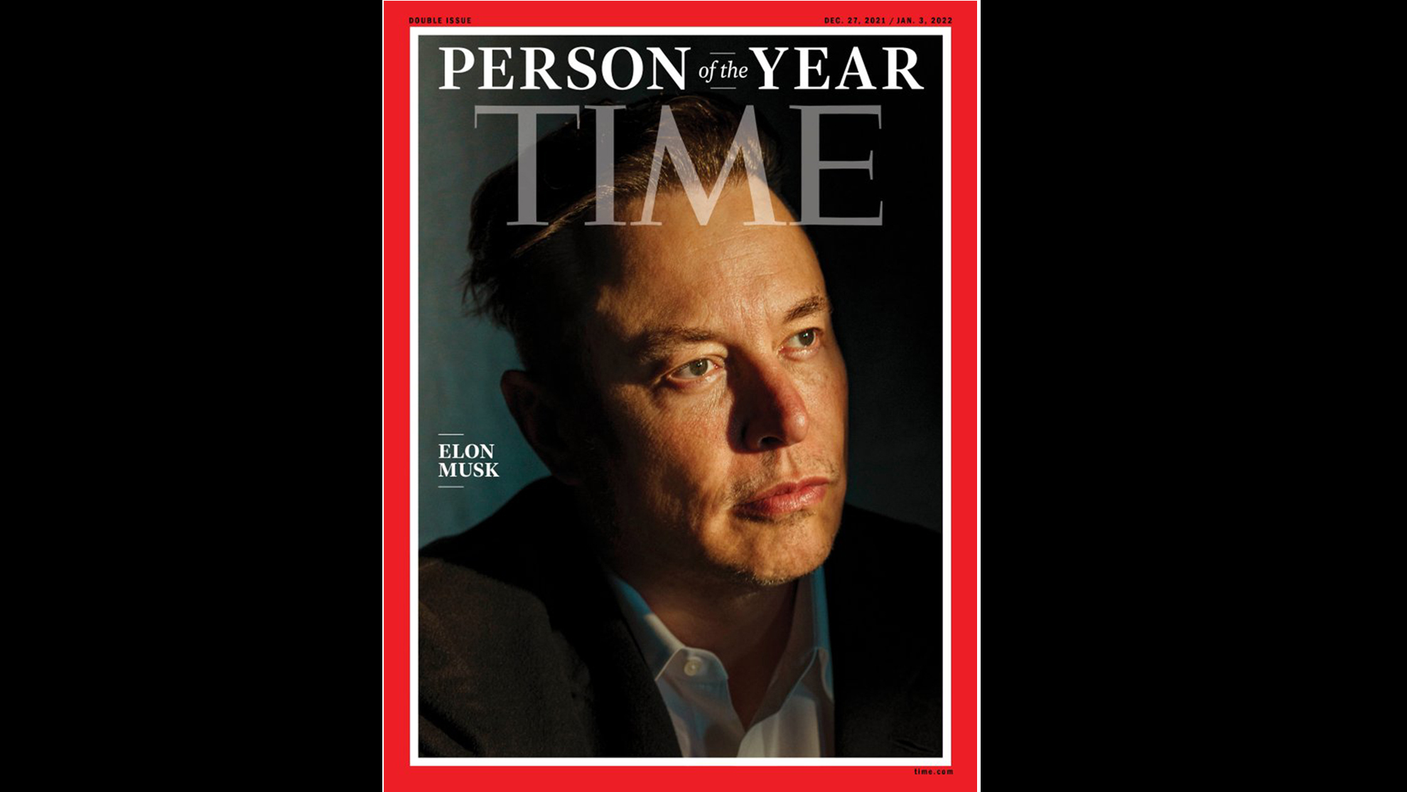 Elon Musk - Personalidad del año 2021 - Person of the Year 2021 - Time - influencia - Tesla - SpaceX