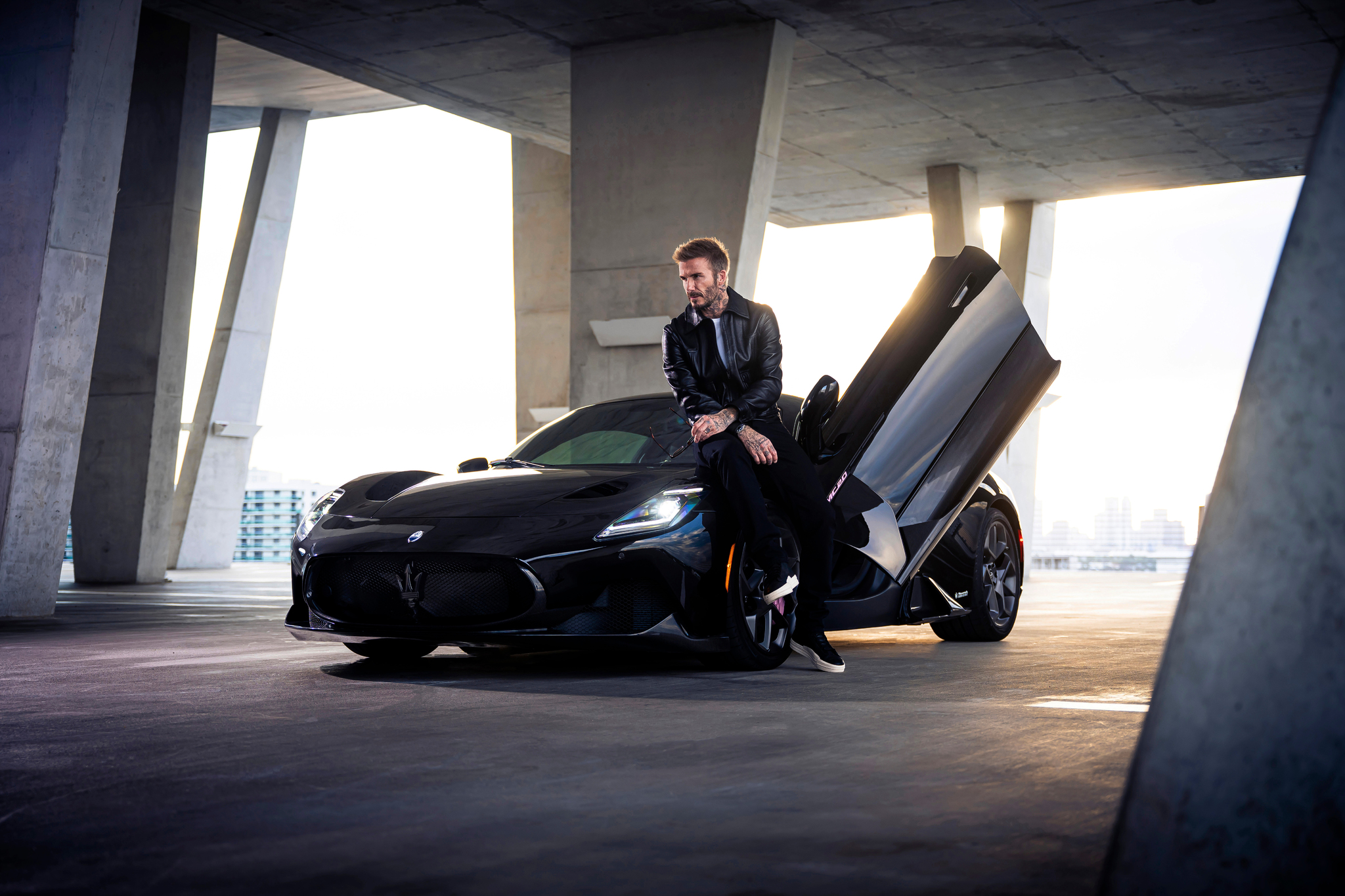 David Beckham - Maserati MC20 Fuoriserie Edition - deportivo  - centro stile - personalizacion