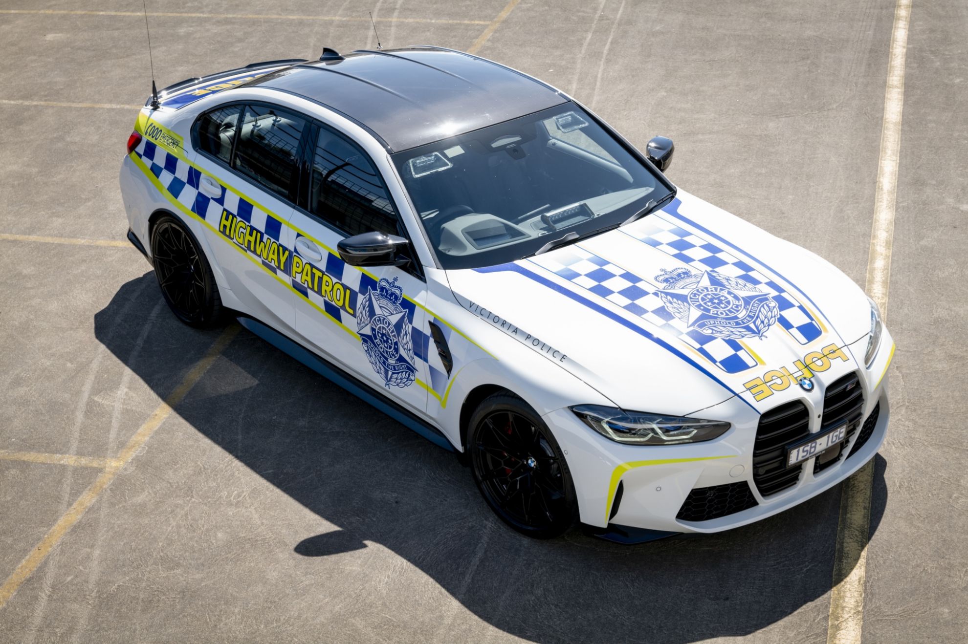 Policia de Victoria - BMW M3 Competition - coches deportivos - coche patrulla