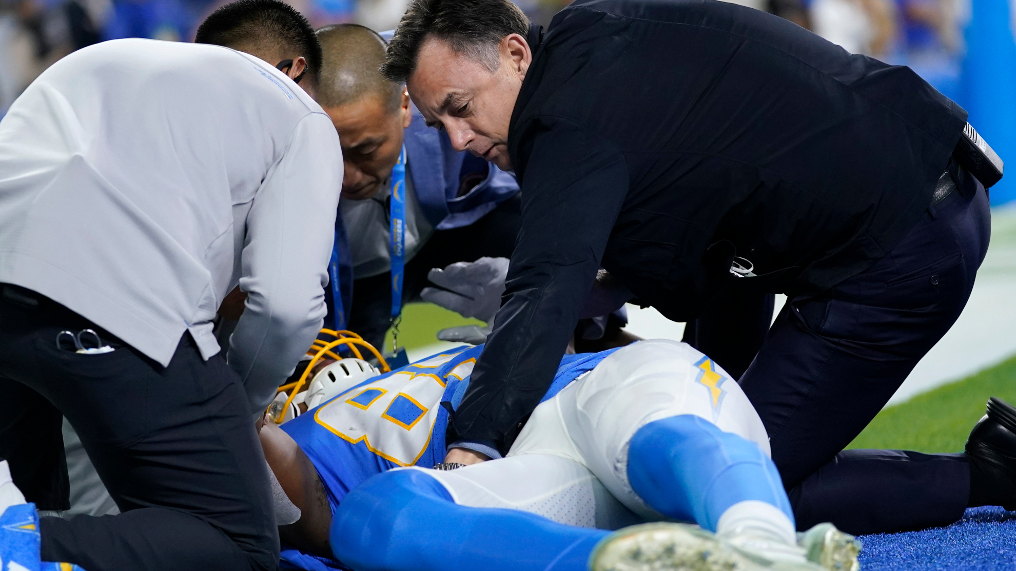 chargers injuries today