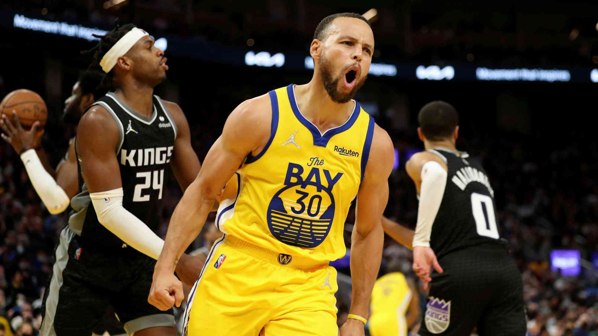 Golden State Warriors' Stephen Curry is NBA's three-point king