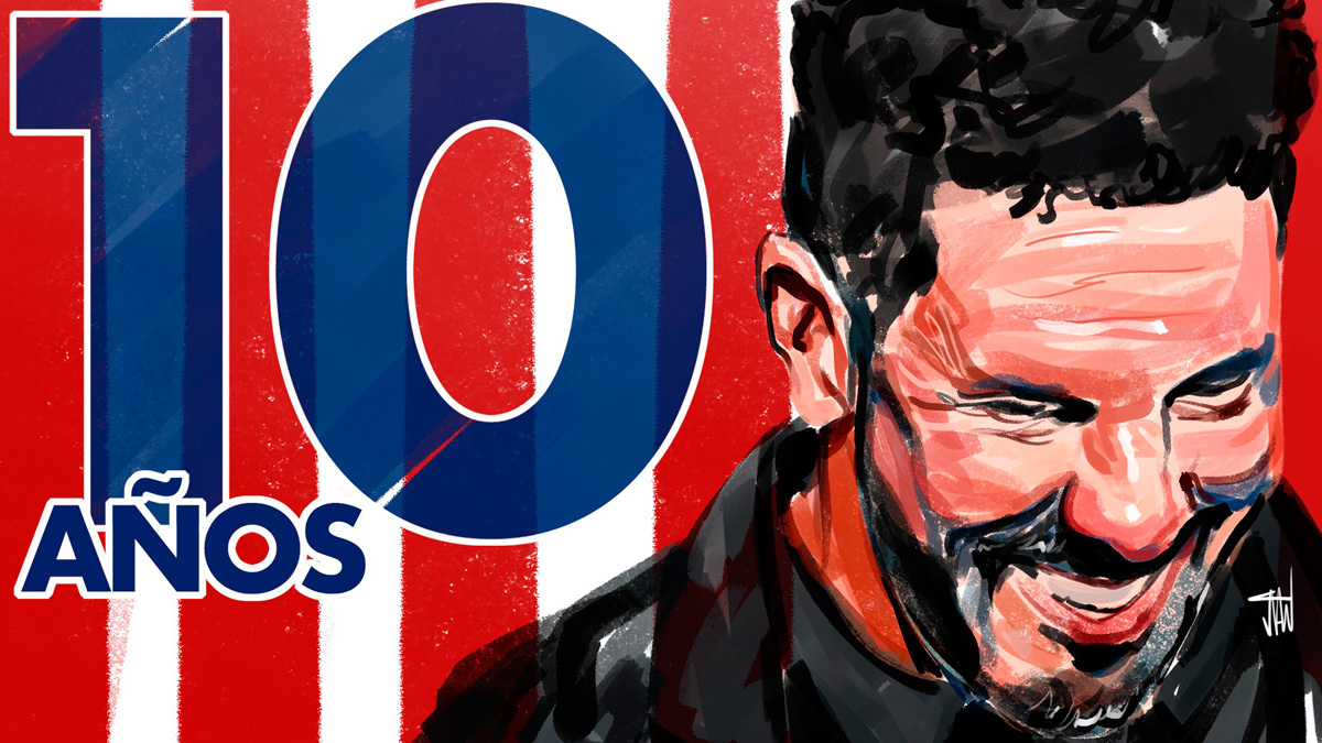 Diego Simeone: 10 años construyendo la historia del Atlético de Madrid