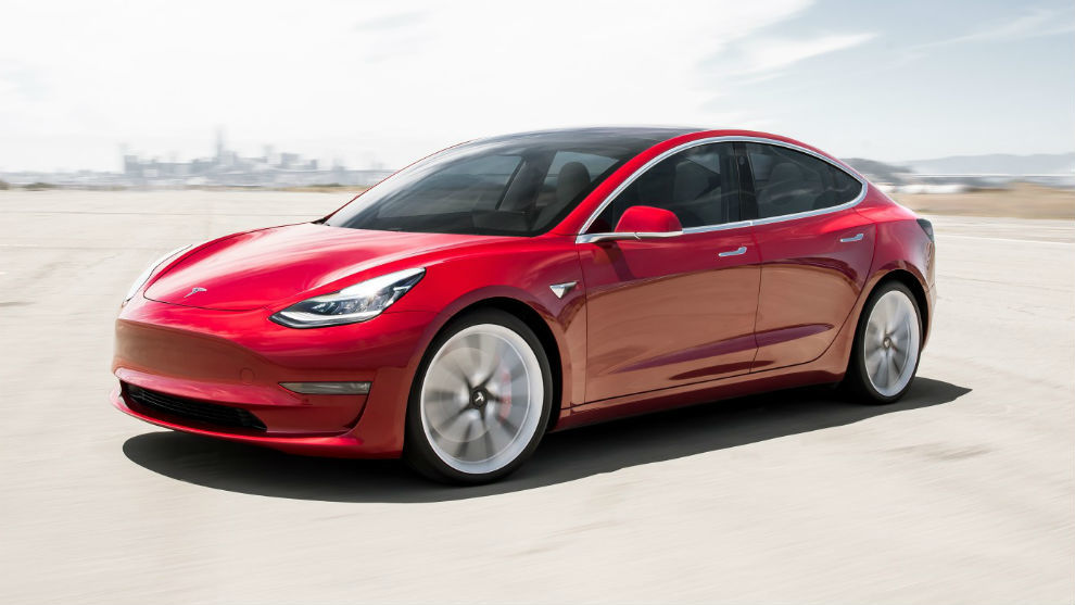 Tesla Model 3 - Coches electricos mas vendidos en España