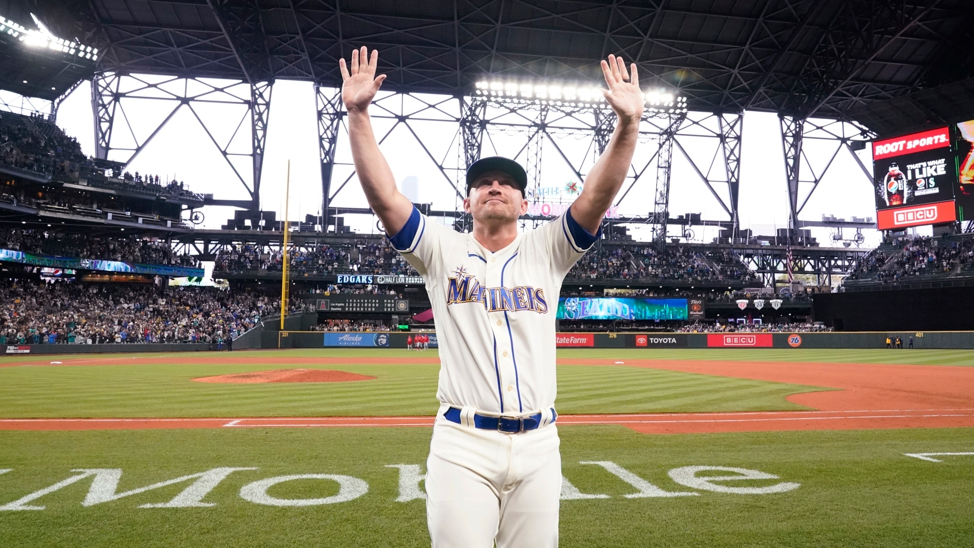 Seattle Mariners third baseman Kyle Seager.