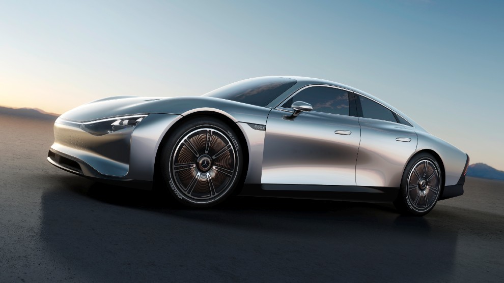 Mercedes Benz Vision EQXX: 1.000 km de autonomía... y su batería es 'pequeña'