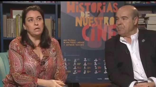 Ana Prez-Lorente y Antonio Resines
