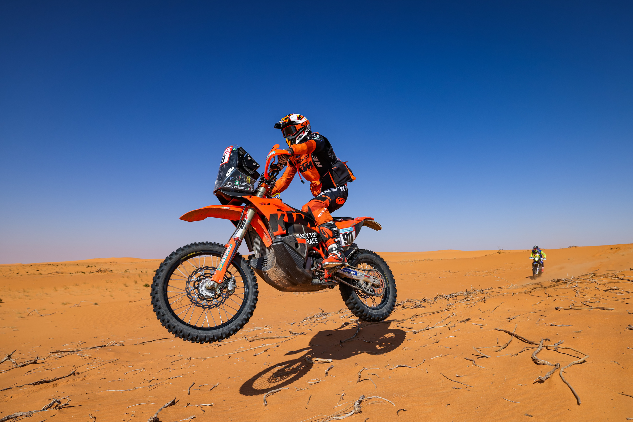 Danilo Petrucci - cuarto - Dakar 2022 - etapa 4 - motos - KTM