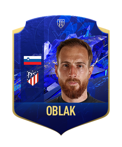Jan Oblak, candidato alla Squadra dell'Anno 2021 in FIFA 22