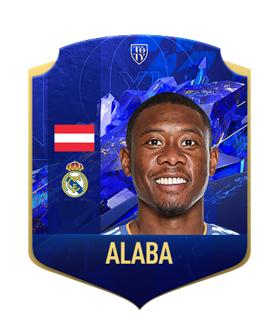 David Alaba, candidato alla Squadra dell'Anno 2021 a FIFA 22
