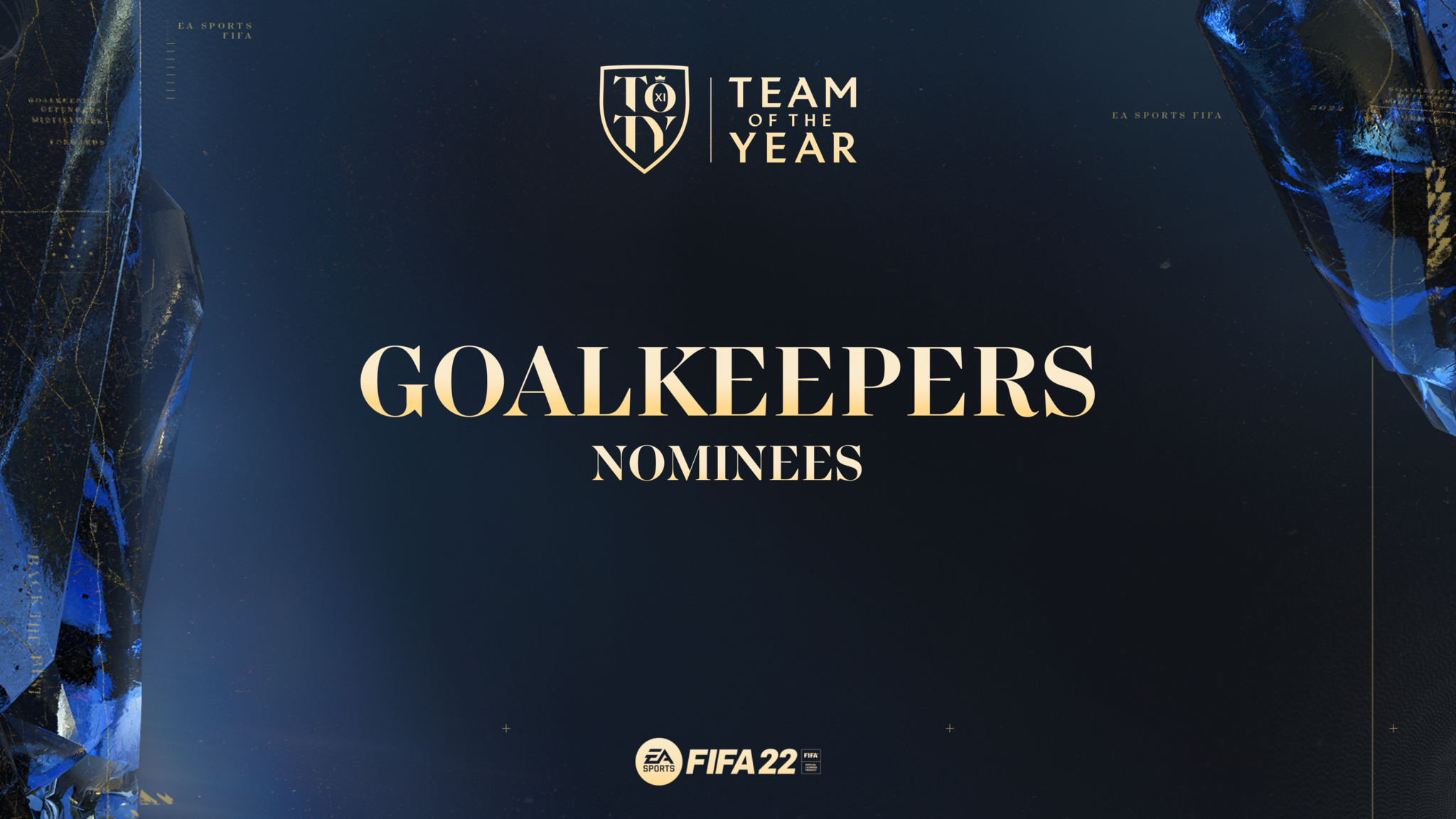 Portieri nominati per FIFA 22 TOTY