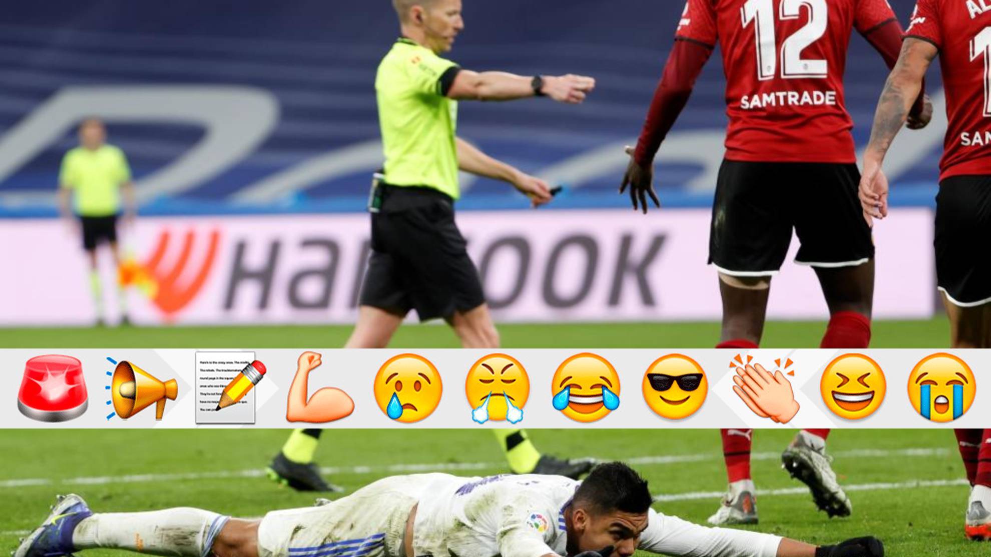 Real Madrid vs Valencia: Three penalties in 13 months: Real Madrid clearly  benefit from referees... | Marca