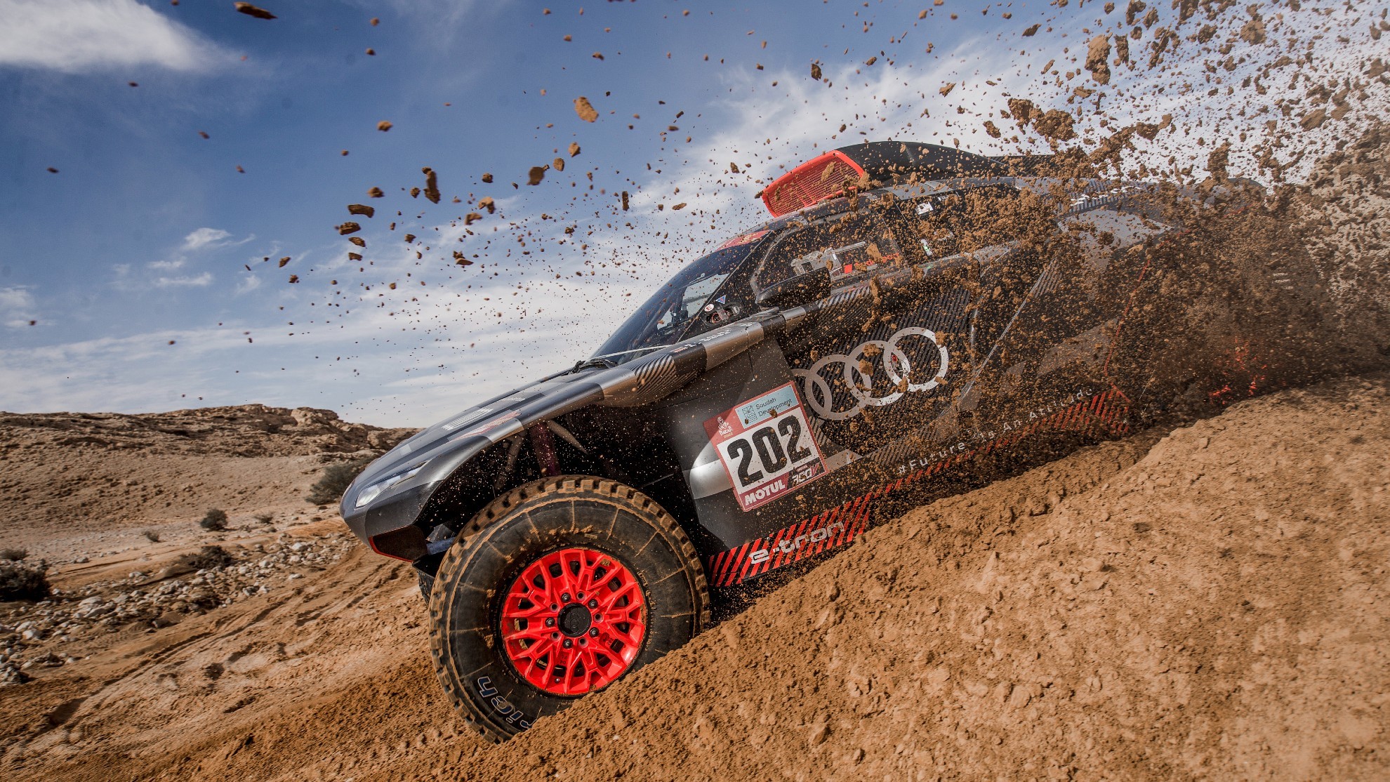 Audi - Carlos Sainz - etapa 7 - Dakar 2022 - coches
