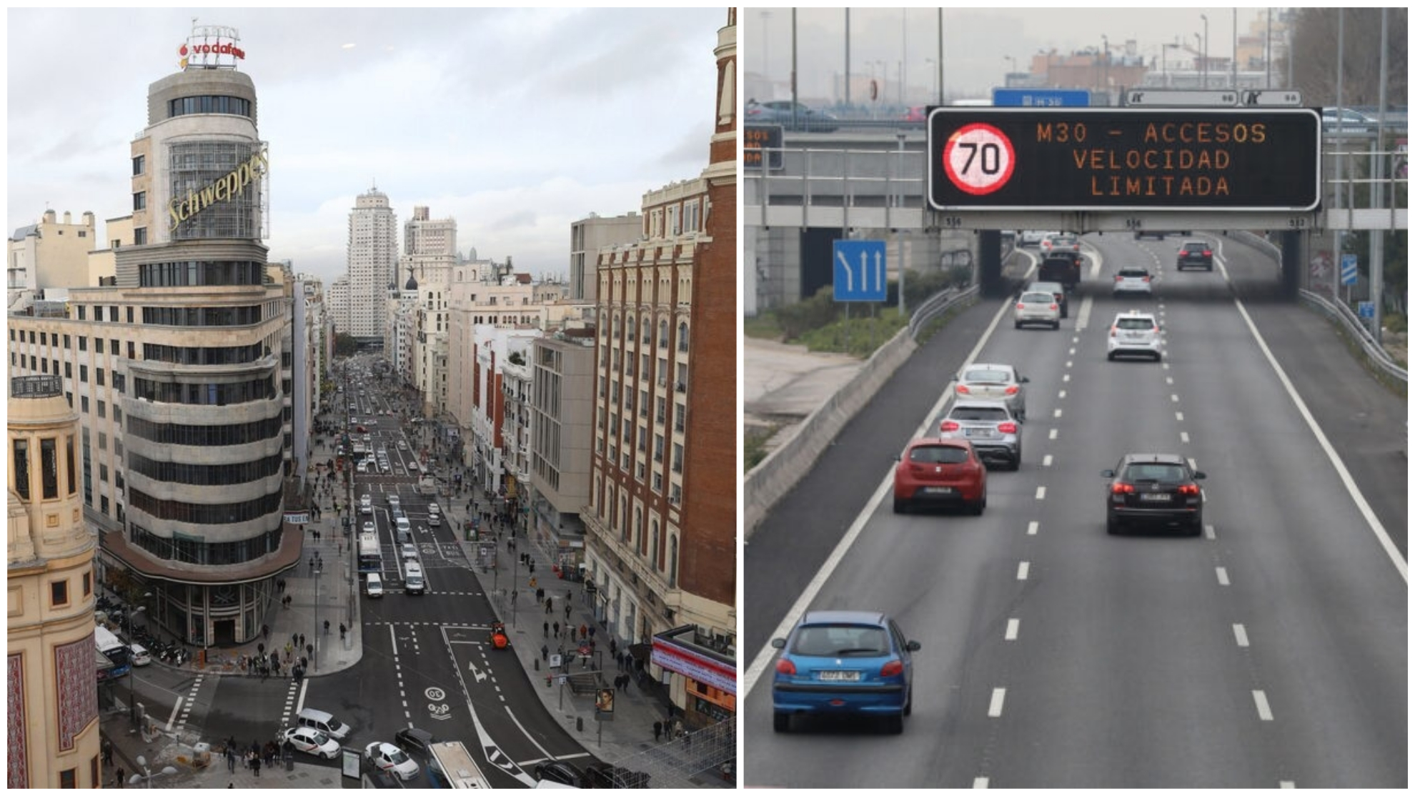 Etiquetas DGT: son los coches ya pueden traspasar la M-30 para entrar a Madrid |